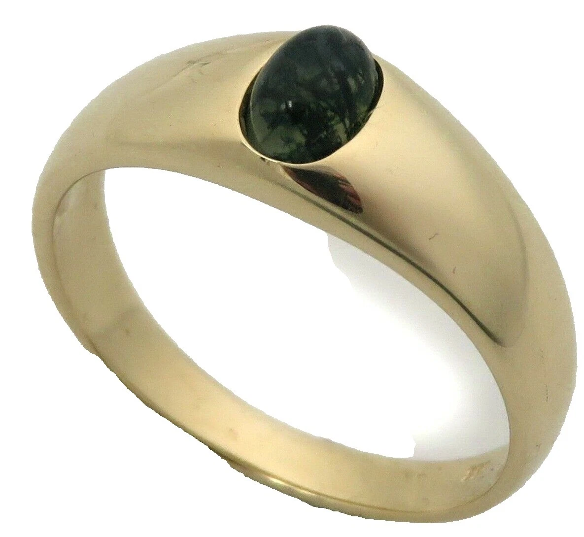 玛瑙黄金 14k 戒指男士