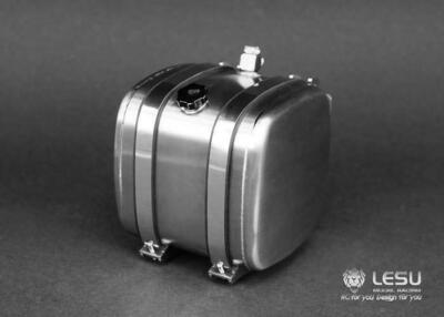 LESU 1PC Metal 36MM Hydraulic Tank B For 1:14 RC Tamiya Dumper Tractors Trucks