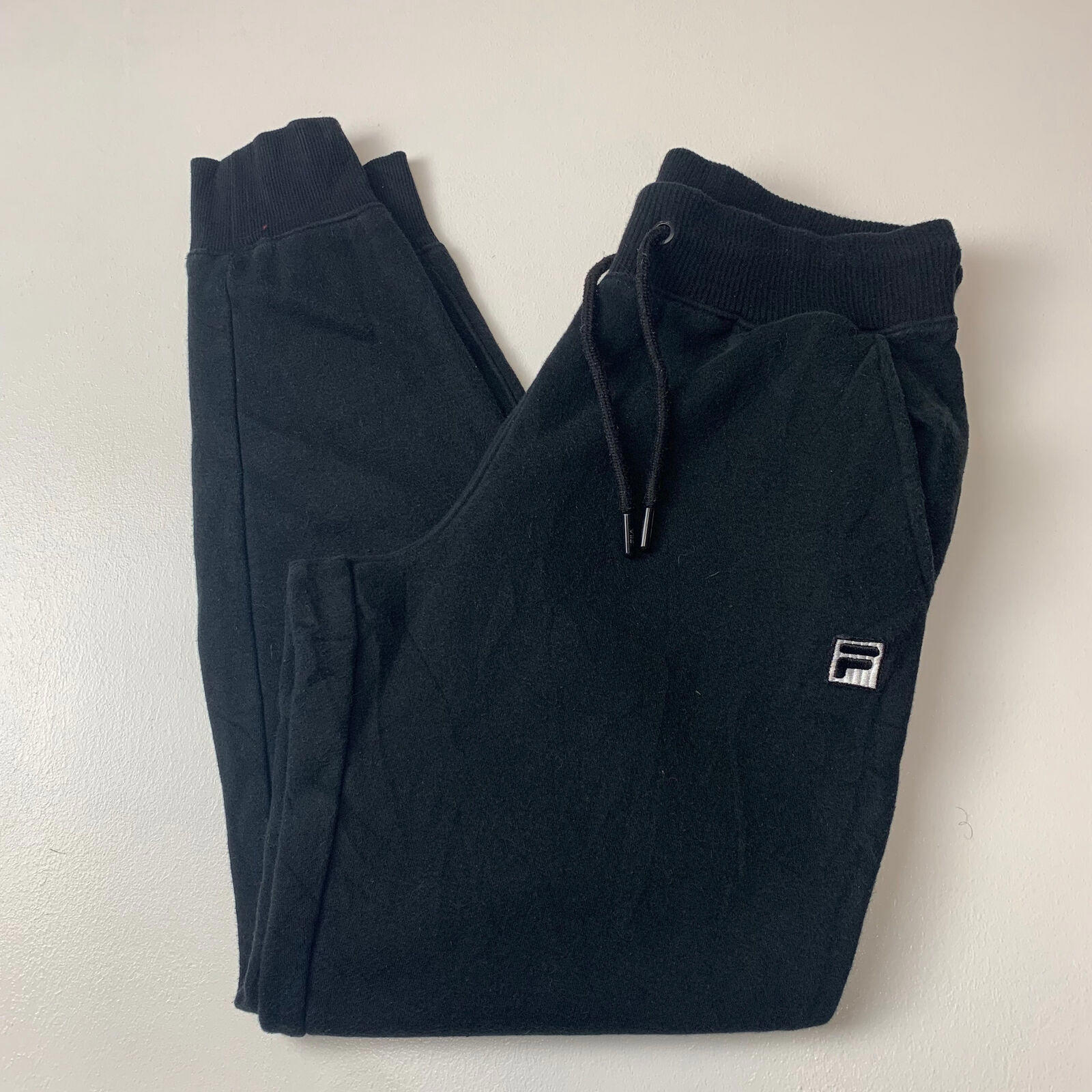 Pantaloni da jogging donna FILA neri piccoli pantaloni della tuta