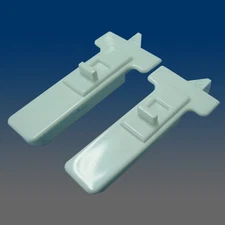 One pair of WHITE Window Sash Tilt Latches  2878WHITE