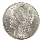 Bu Unc 1884 O Morgan Silver Dollar Us Coin Uncirculated New Orleans Mint
