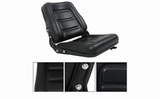 Universal Forklift Seat Fold Down Tractor Seat Adjustable Back Seatbelt