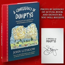 A Confederacy Of Dumptys SIGNED John Lithgow (2021,HC,1st/1st) BRAND NEW