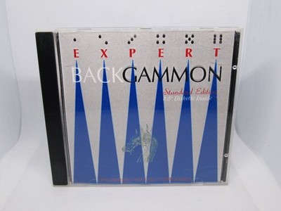 Expert Backgammon Standard Edition 3.5'' Diskette Macintosh Software