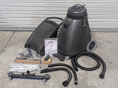 #ad Clarke Summit Pro Wet Dry Vacuum Cleaner w 18quot; Front Mounted Squeegee 120v $588.50