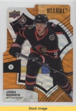 2021-22 Upper Deck Allure Orange Slice Josh Norris #16 READ 0mf0
