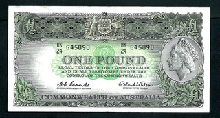 Australia (P34a) 1 Pound 1961