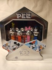 Pez Disney 100 Years of Wonder 4 Pack Collector's Set Tin NIB