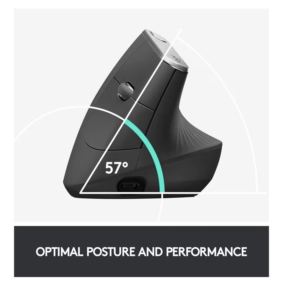 Logitech Mouse MX Vertical, 910-005448 - Image 3 of 4