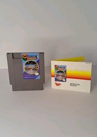 GameTek Hollywood Squares NES Trivia Game 1989 Cartridge with Manual