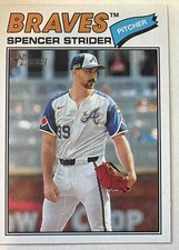 2026 Topps Heritage Spencer Strider #41 Braves