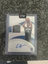 2022-23 Panini Immaculate Caleb Houstan Rookie /5 Patch Auto RPA