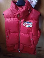 Giacca Dsquared Inverno Uomo  come Nuova, Bomber Imbottito, Originale, Rosso.