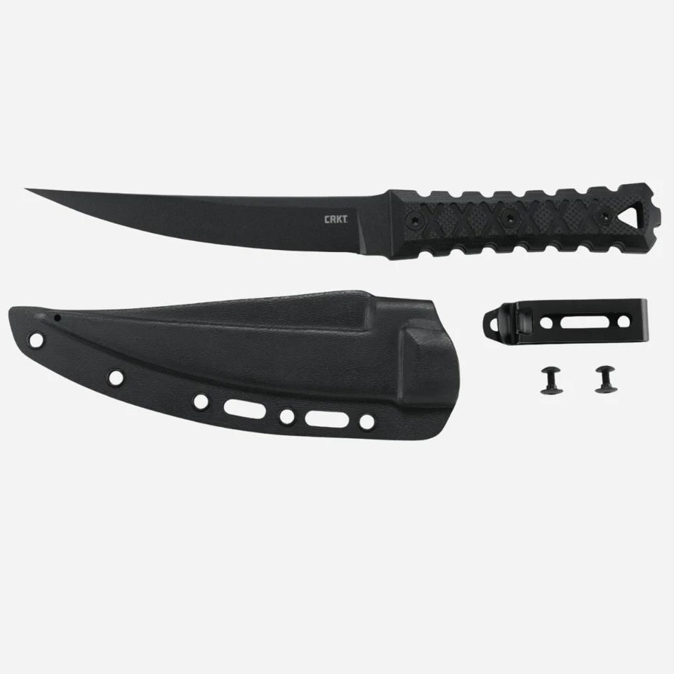 Cuchillo de hoja fija con funda CRKT HZ6 Foto 4 de 4