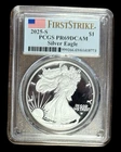 2025-S One Ounce American PROOF Silver Eagle * PCGS PR69 DCAM * First Strike