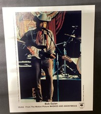 Bob Dylan &ldquo;Masked And Anonymous&rdquo; 8x10 Photo Card (2003, Sony Music)