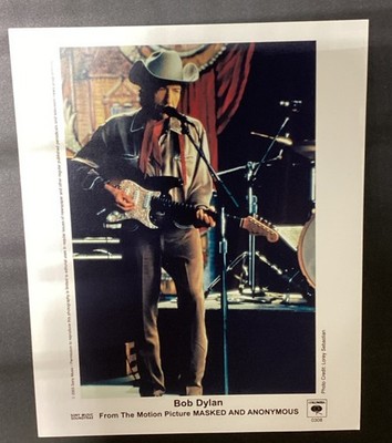 Bob Dylan  Masked And Anonymous  8x10 Photo Card (2003, Sony Music)
