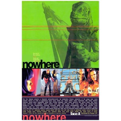 Nowhere 1997 Gregg Araki Cult Film Movie Poster