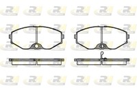 Roadhouse Bremsbelagsatz Scheibenbremse Vorne FüR Nissan Maxima/Maxima QX V A33