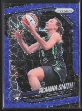 2025 Panini Prizm WNBA Alanna Smith #101 Blue Velocity Prizm Minnesota Lynx