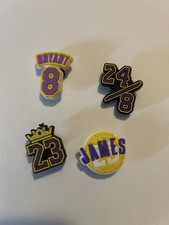 NBA Basketball Teams Shoe Charms Crocs Jibbitz Lot Of 4