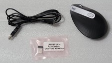 LOGITECH  MX VERTICAL RECHARGEABLE ERGONOMIC WIRELESS  BT MOUSE W/ CORD  USB