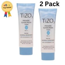 2 Pack ,TIZO 3 Facial Mineral Sunscreen Tinted SPF 40 1.75 oz