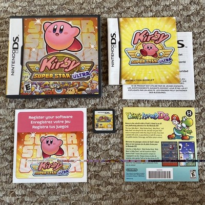 Kirby Superstar Ultra Nintendo DS 2008 Complete In Box Authentic