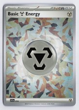 Basic Metal Energy (Cracked Ice Holo) - #016 SVE: Scarlet & Violet Energies Holo