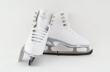 Jackson Finesse 151 Girl's Figure Skates Size 1 White