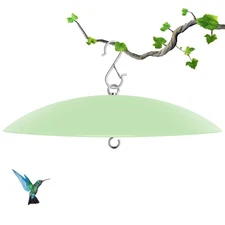 13" Bird Feeder Rain Guard, Hummingbird Feeder Shade Dome Cover, Hanging Squi...