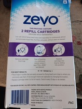 Zevo Flying Insect Refills For Indoor Light Trap 2 Cartridges 