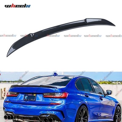 WheelX Rear Trunk Spoiler for 2019-26 BMW G20 3 SERIES 330i G80 M3 Carbon Fiber