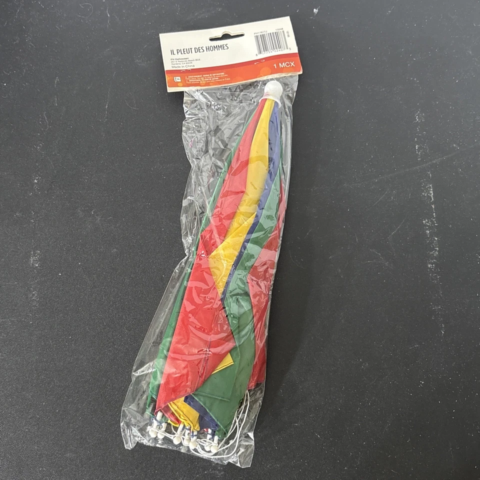 It’s Raining Hombres Paraguas Sombrero Halloween Disfraz Vestir Juegos con disfraces Foto 4 de 4