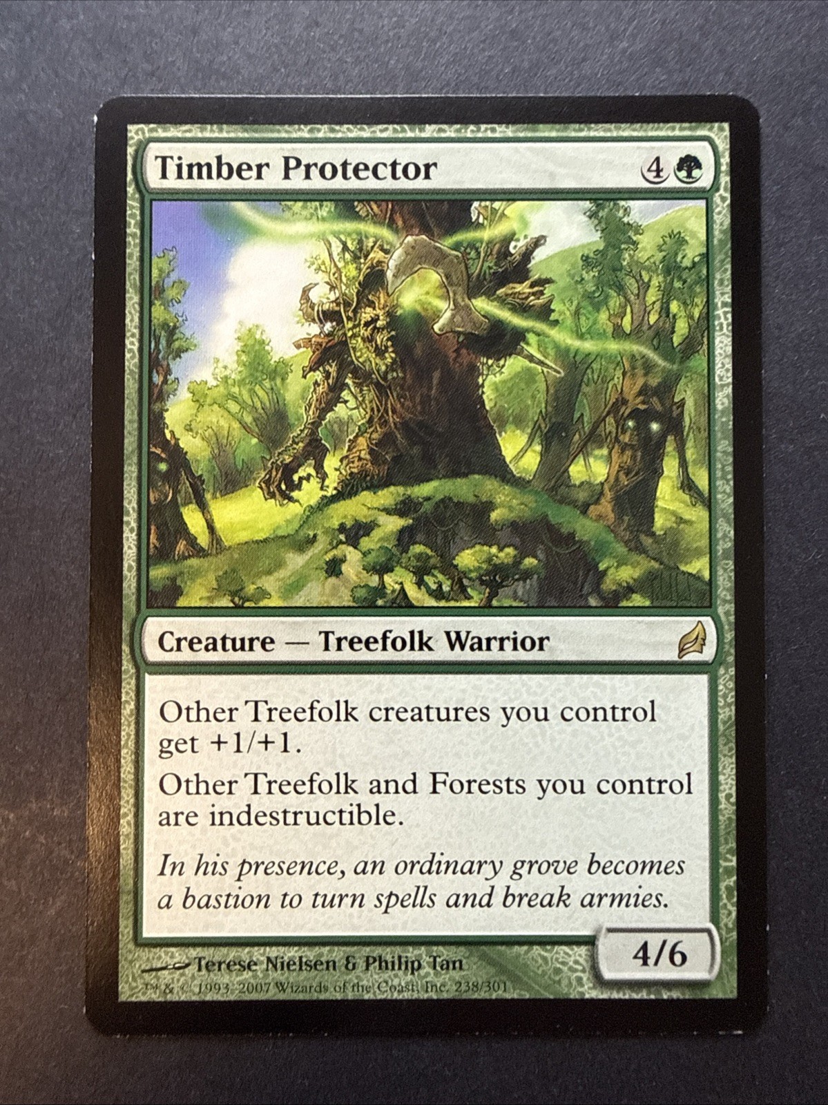 Timber Protector 238/301 Lorwyn MTG Magic The Gathering 2007 Rare