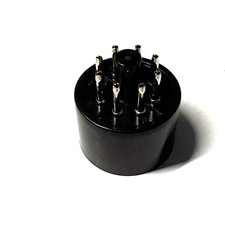 1 pcs bakelite  8 pin - octal tube base power...