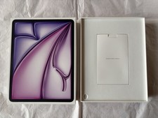Apple iPad Air 13" inch M3 EMPTY BOX ONLY Wi-Fi  Cellular 256 GB Purple A3269