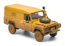 AR Box 1/64 Land Rover 110 1985 Camel Trophy Support Dirty Version Diecast Model
