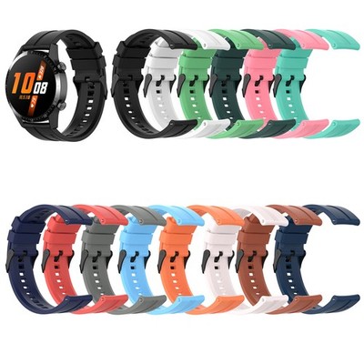 Für Huawei Watch GT2 46mm Silikonarmband Smartwatch Bandgürtel Teile