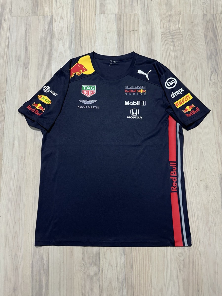 Puma Formula 1 Red Bull Racing Jersey Pirelli Honda F1 Sponsored