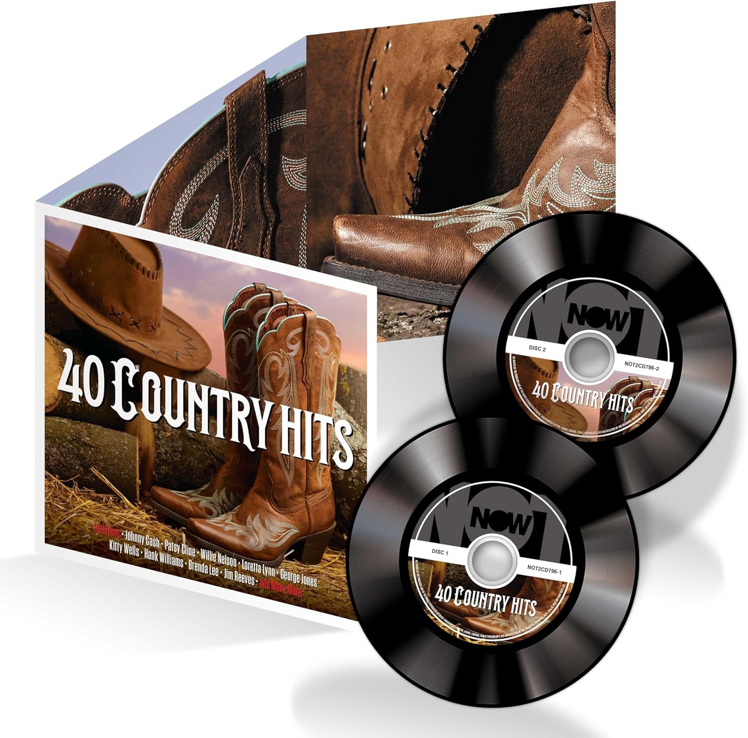 Various Artists / 40 Country Hits (2 CD) **NEW** - Image 3
