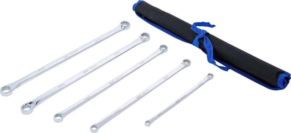 BGS Doppel-Ringschlüssel-Satz | extra lang | SW 8 - 19 mm | 5-tlg. - Bild 2 von 4