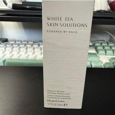 Elizabeth Arden White Tea Skin Solutions ECGC Fortifying Bi-Phase Oil 1 oz | NIB