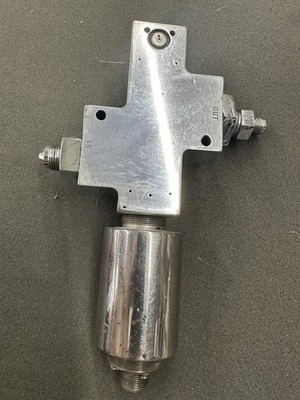 Hydro-Aire Monster Green Dump Valve Chrome Polished Stainless Steel