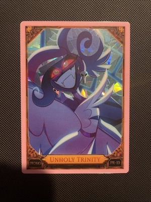 Hazbin Hotel Trading Cards Cracked Ice Promo PR-19 Velvette Unholy Trinity