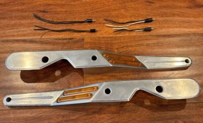 Used Arlen Ness Rear Fender Struts With Turn Signal Light For