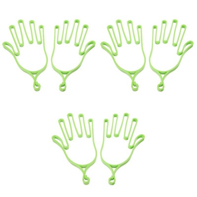  6 Stück Golfhandschuhhalter Golfhandschuh-Stützhalter