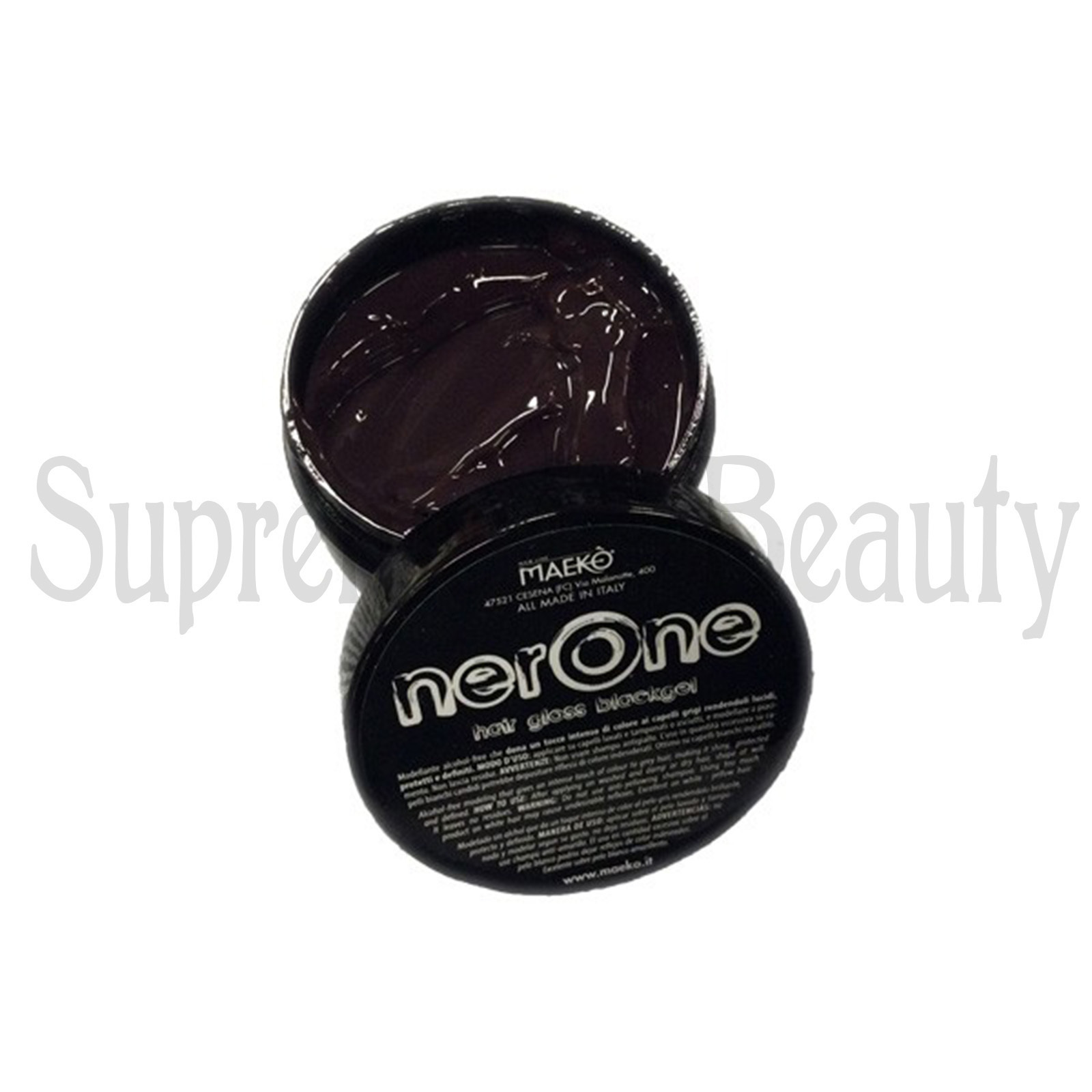 Maeko Nerone Black Gel 100ml: Il Segreto per un Brizzolato Top