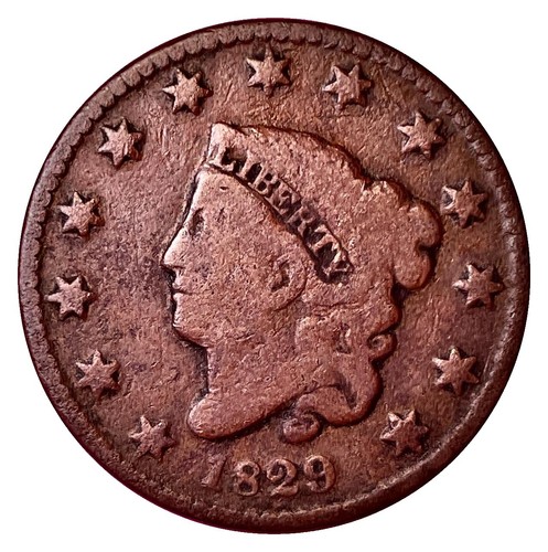 1829 Large Cent ZC911 | eBay