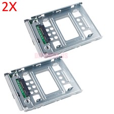 2 Pcs HP 654540-001 2.5" to 3.5" Drive Adapter tray for hp g9/g8 N54L 651314-001